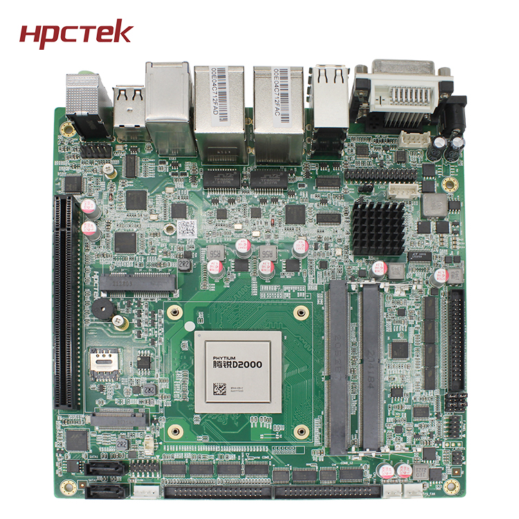 飛騰D2000/8軌交工控主板M201F-D