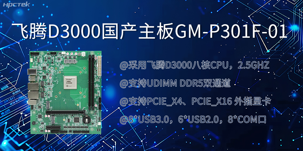 飛騰D3000國產主板|過硬的技術、強勁的性能(圖2)