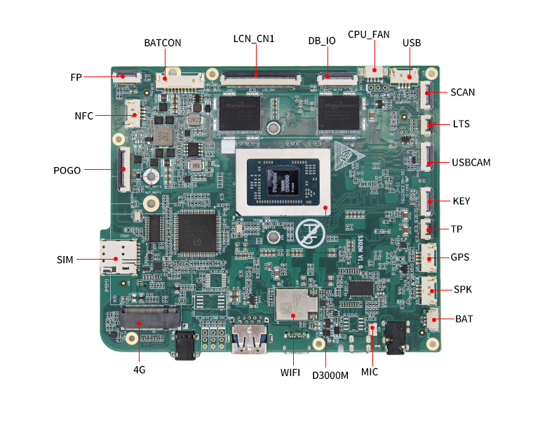 飛騰D3000M加固型主板S302M(圖6) 飛騰D3000M加固型主板S302M(圖6)